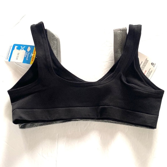 (A4) Hanes Girls Seamless Cozy Pullover Bra - Pack of 2, NWT - Picture 5 of 9